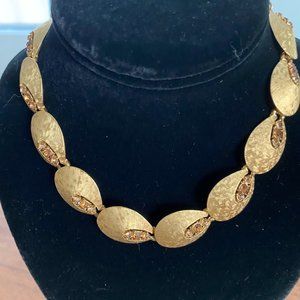 Vintage ART Choker w/Rhinestones